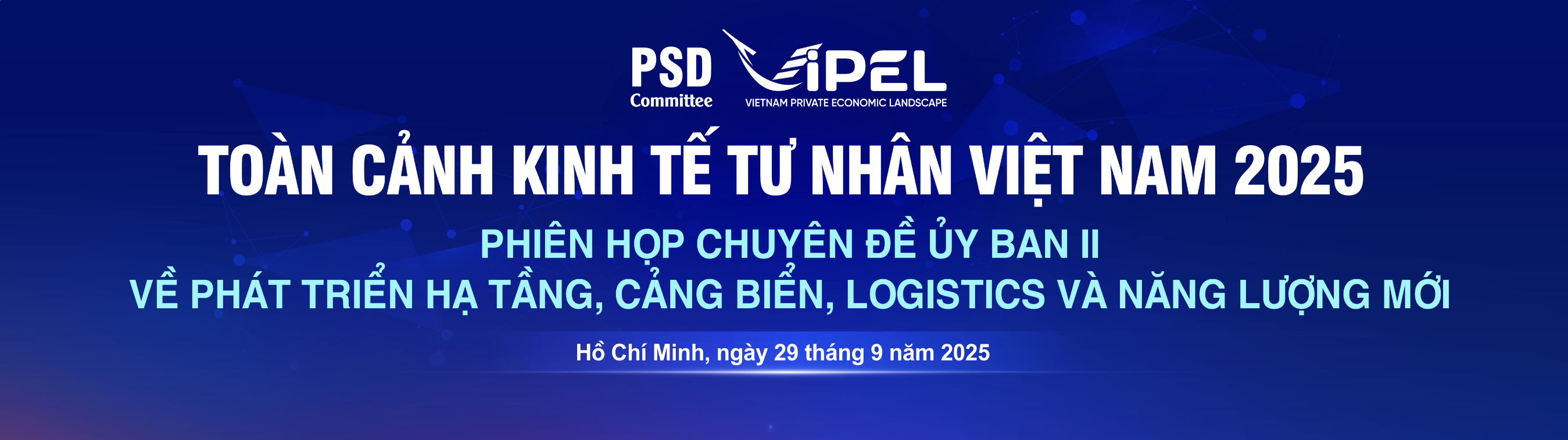 Phiên họp chuyên đề Uỷ ban II - Hạ tầng, cảng biển, logistics và năng lượng tái tạo