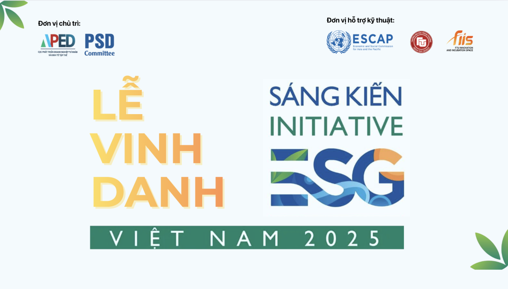 Lễ Vinh danh Sáng kiến ESG 2025
