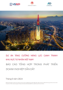 Báo cáo tổng hợp trong phát triển Doanh nghiệp dẫn dắt