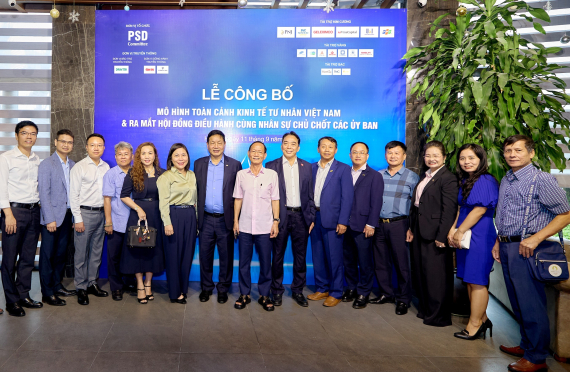 Lễ công bố Mô hình “Toàn cảnh Kinh tế tư nhân Việt Nam” & Ra mắt Hội đồng Điều hành cùng Nhân sự chủ chốt các Ủy ban